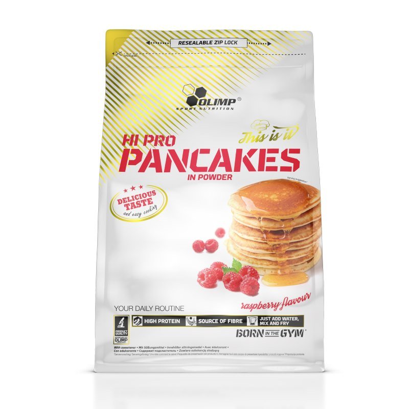 Olimp Labs Заменитель питания Olimp Hi Pro Pancakes, 900 грамм Малина, , 900 грамм
