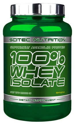 100% Whey Isolate, 2000 г, Scitec Nutrition. Сывороточный изолят. Сухая мышечная масса Снижение веса Восстановление Антикатаболические свойства 