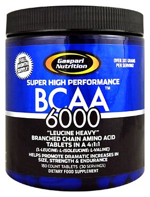 BCAA 6000, 180 шт, Gaspari Nutrition. BCAA. Снижение веса Восстановление Антикатаболические свойства Сухая мышечная масса 