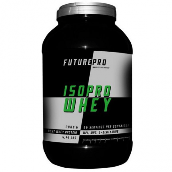 IsoPro Whey, 2000 g, Future Pro. Suero aislado. Lean muscle mass Weight Loss recuperación Anti-catabolic properties 