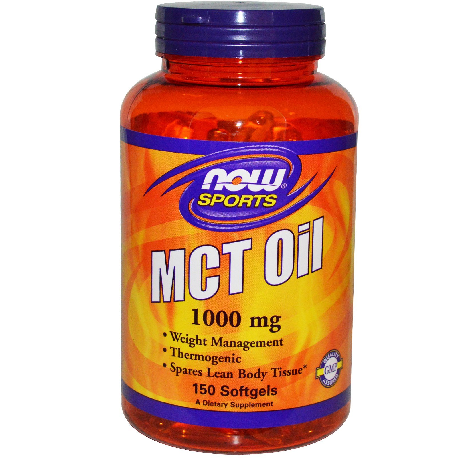 MCT Oil, 150 pcs, Now. Fat Burner. Weight Loss Fat burning 