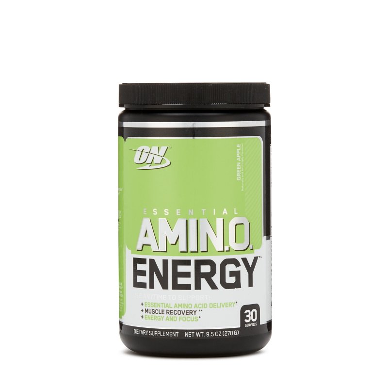 Предтренировочный комплекс Optimum Essential Amino Energy, 270 грамм Зеленое яблоко,  мл, Optimum Nutrition. Предтренировочный комплекс. Энергия и выносливость 