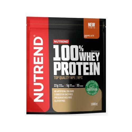 Протеин Nutrend 100 % Whey Protein 1000 g,  мл, Nutrend. Протеин. Набор массы Восстановление Антикатаболические свойства 