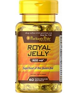 Royal Jelly 500 mg, 60 шт, Puritan's Pride. Спец препараты. 