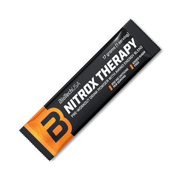 Предтренировочный комплекс BioTech Nitrox Therapy, 17 грамм Клюква,  ml, BioTech. Pre Workout. Energy & Endurance 