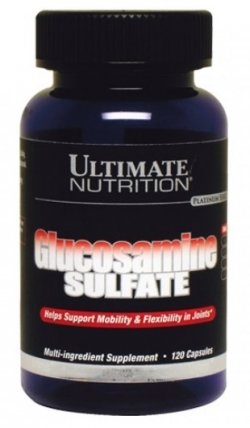 Glucosamine Sulfate, 120 шт, Ultimate Nutrition. Глюкозамин. Поддержание здоровья Укрепление суставов и связок 