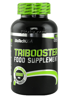 Tribooster, 120 pcs, BioTech. Tribulus. General Health Libido enhancing Testosterone enhancement Anabolic properties 