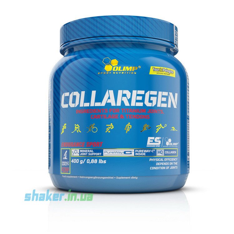Коллаген Olimp Collaregen (400 г) олимп lemon,  мл, Olimp Labs. Коллаген. Поддержание здоровья Укрепление суставов и связок Здоровье кожи 