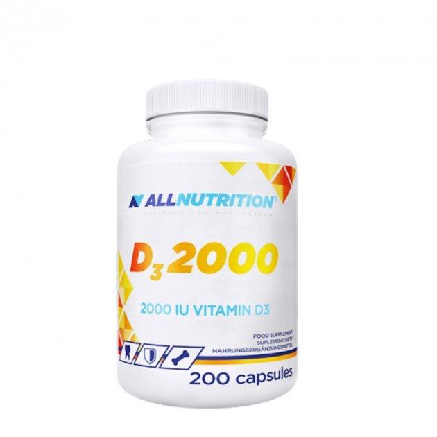 AllNutrition Витамин Д3 AllNutrition Vitamin D3 2000 200 капсул, , 