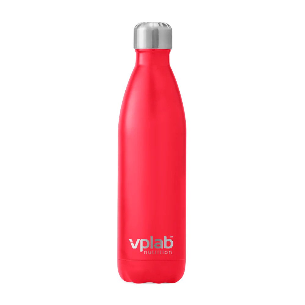 Бутылка VPLab Metal Water Bottle 500 мл, Raspberry,  мл, VPLab. Фляга. 