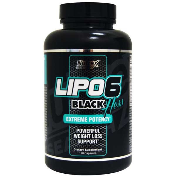 NR Lipo-6 Black 120 caps,  мл, Nutrex Research. Жиросжигатель. Снижение веса Сжигание жира 
