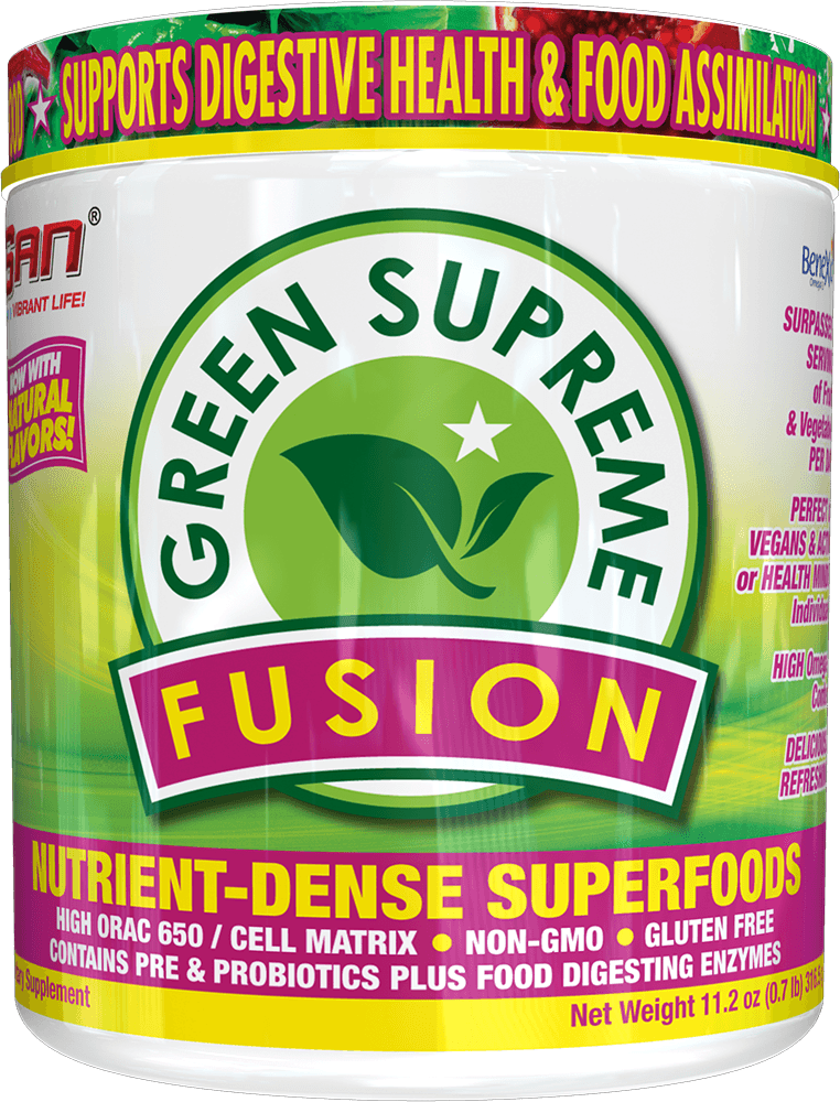 Green Supreme Fusion, 317 г, San. Витаминно-минеральный комплекс. Поддержание здоровья Укрепление иммунитета 