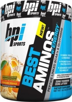 Best Aminos w/Energy, 300 г, BPi Sports. BCAA. Снижение веса Восстановление Антикатаболические свойства Сухая мышечная масса 
