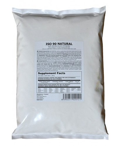 Iso 90 Natural, 1000 g, EXTRIFIT. Whey Isolate. Lean muscle mass Weight Loss recovery Anti-catabolic properties 