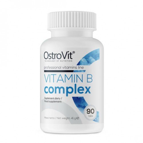 Витамины и минералы OstroVit Vitamin B Complex, 90 таблеток,  ml, OstroVit. Vitamin B. General Health 