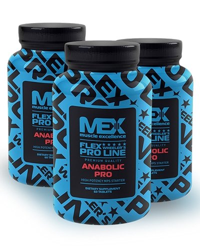 Anabolic Pro, 60 шт, MEX Nutrition. Бустер тестостерона. Поддержание здоровья Повышение либидо Aнаболические свойства Повышение тестостерона 