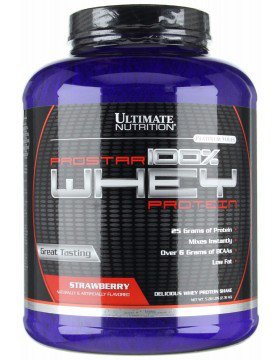 Ultimate Nutrition Сывороточный протеин изолят Ultimate Nutrition Prostar Whey (2,4 кг) ультимейт простар вей raspberry, , 2.39 