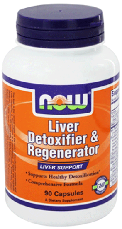 Liver Detoxifier & Regenerator, 90 pcs, Now. Special supplements. 