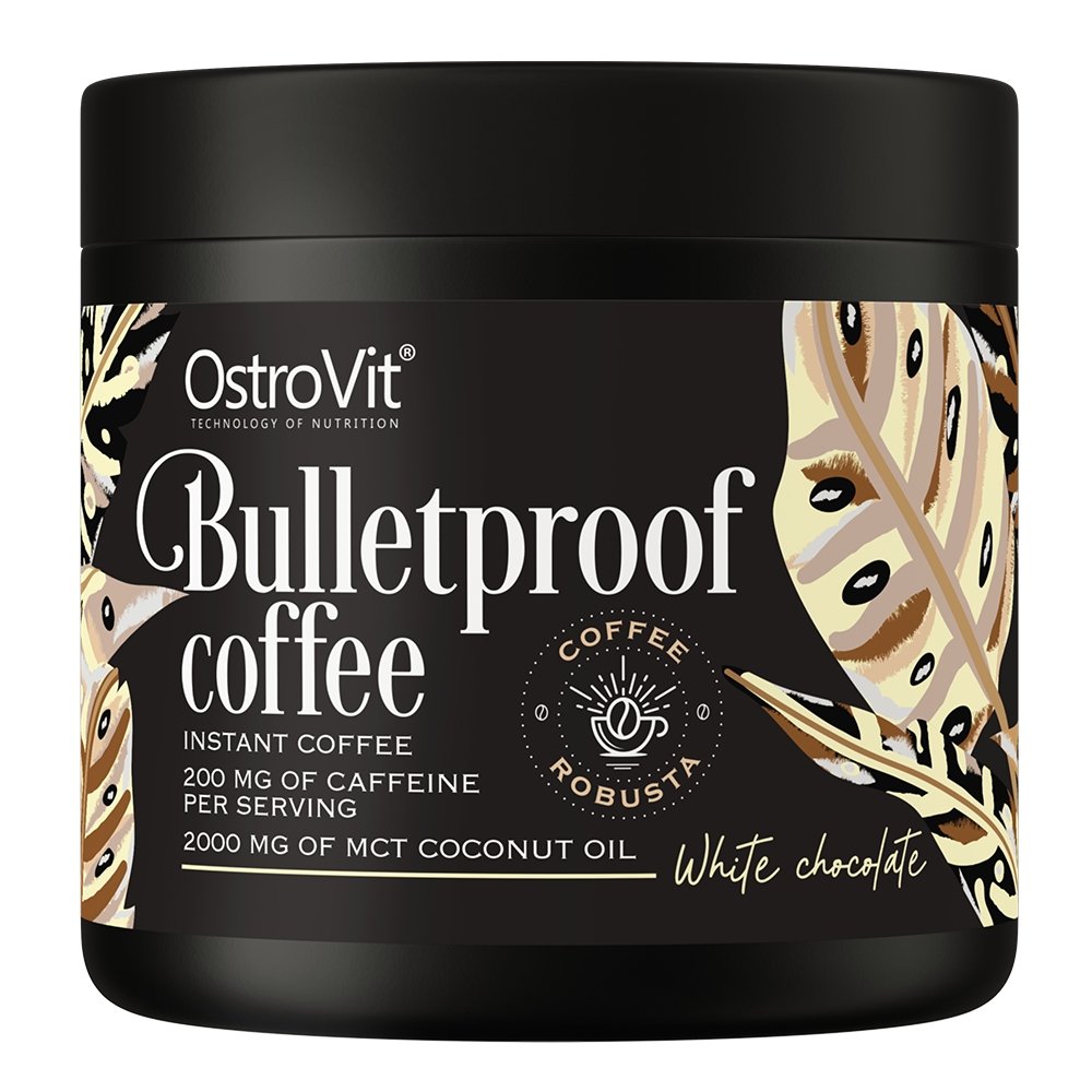 OstroVit Заменитель питания OstroVit Bulletproof Coffee, 150 грамм - белый шоколад, , 150 