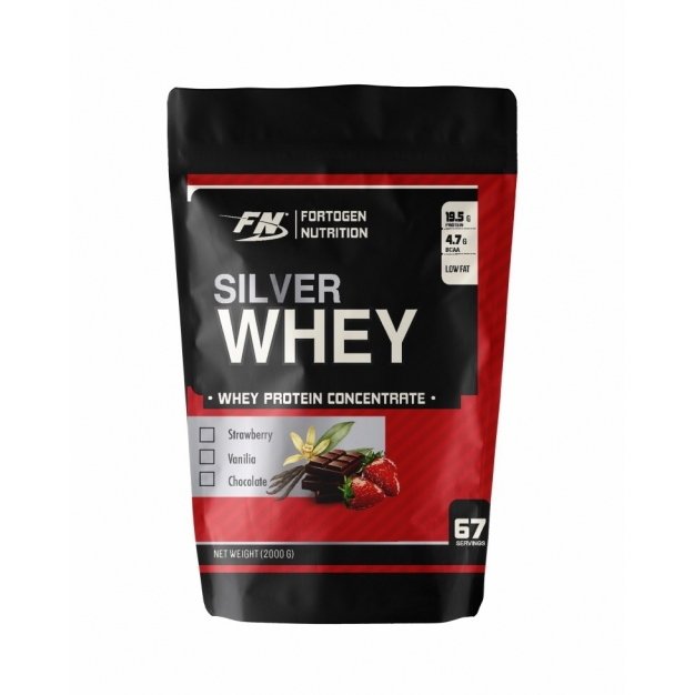  Протеин Fortogen Nutrition Silver Whey, 2 кг Шоколад, , 2000  грамм