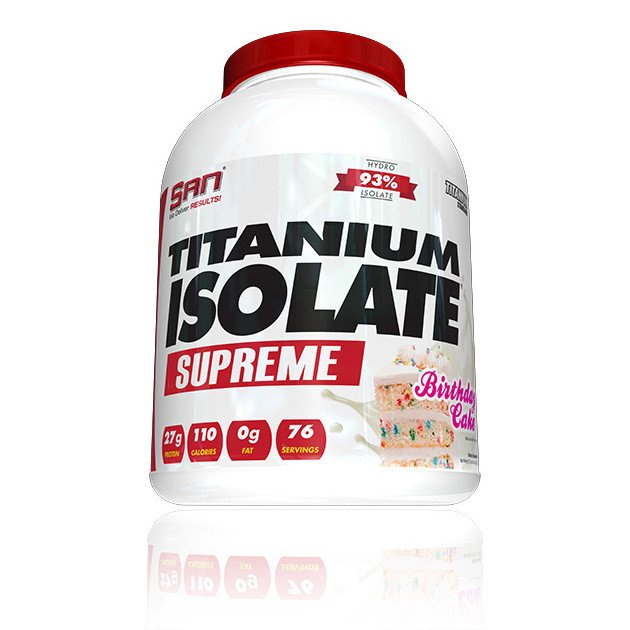 San Сывороточный протеин изолят SAN Titanium Isolate Supreme (2,27 кг) сан титаниум cookies & cream, , 2.27 