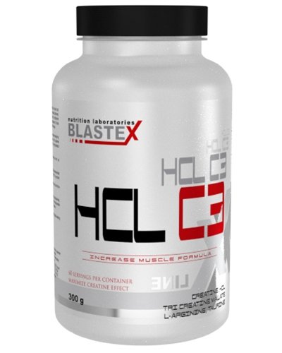 HCl C3, 300 g, Blastex. Different forms of creatine. 