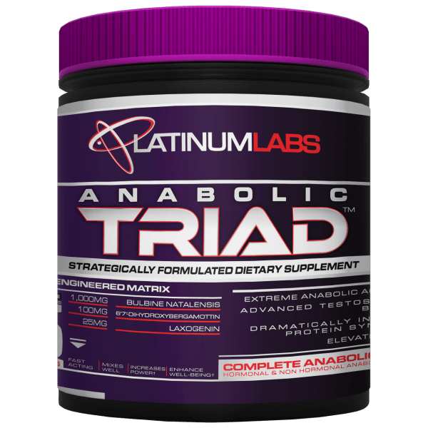 Anabolic Triad, 120 g, Platinum Labs. Testosterone Booster. General Health Libido enhancing Anabolic properties Testosterone enhancement 