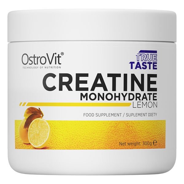 Креатин OstroVit Creatine Monohydrate, 300 грамм Лимон,  мл, OstroVit. Креатин. Набор массы Энергия и выносливость Увеличение силы 