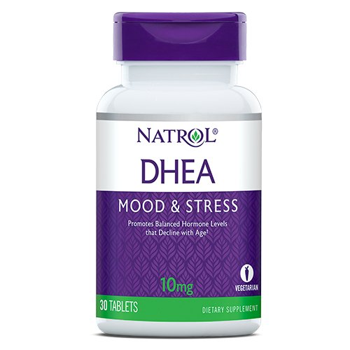 Natrol Стимулятор тестостерона Natrol DHEA 10mg, 30 таблеток, , 