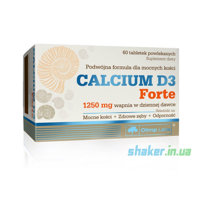 Кальций Д3 Olimp Calcium D3 Forte (60 таб) олимп,  мл, Olimp Labs. Кальций Ca. 