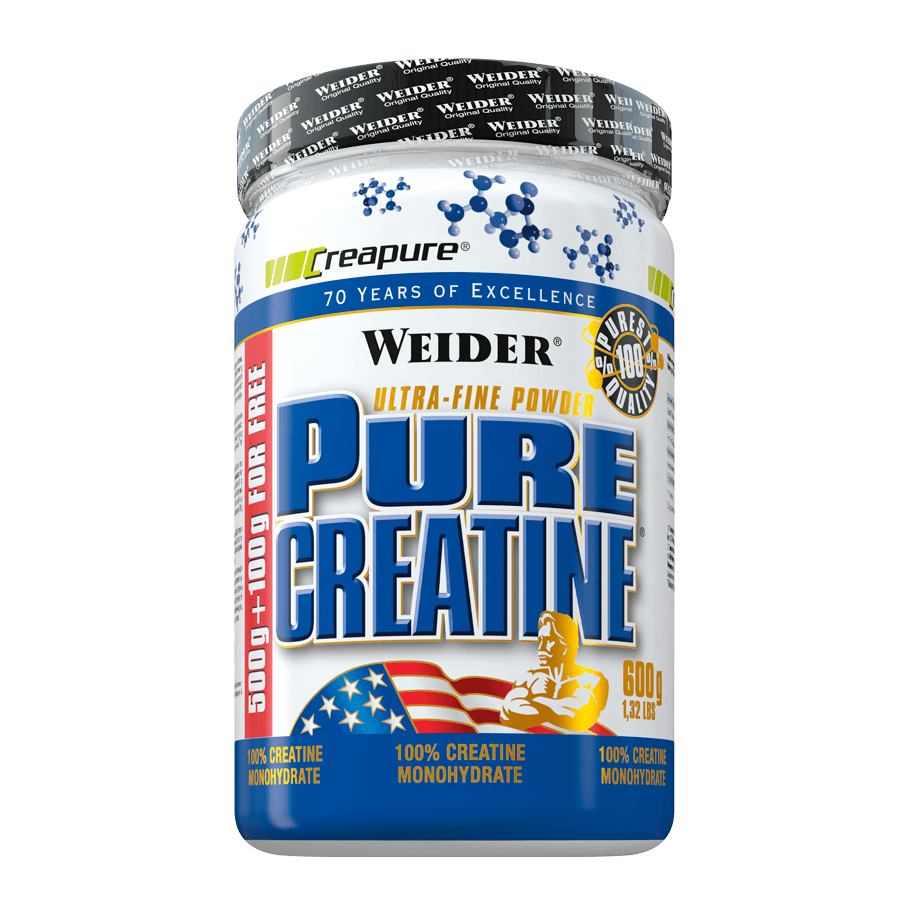 Креатин Weider Pure Creatine, 600 грамм,  мл, Weider. Креатин. Набор массы Энергия и выносливость Увеличение силы 