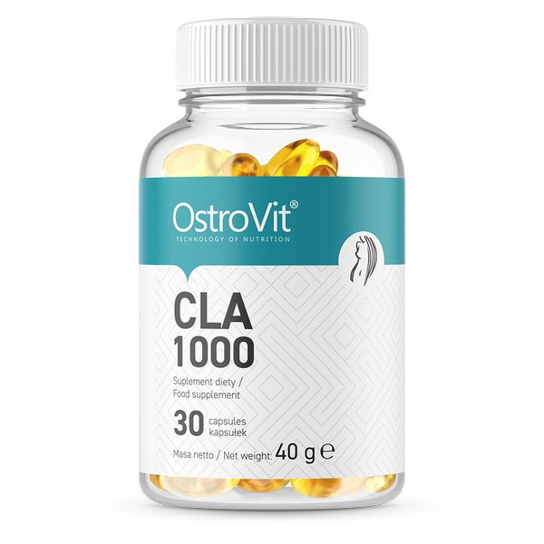 Жиросжигатель OstroVit CLA 1000, 30 капсул,  ml, OstroVit. Fat Burner. Weight Loss Fat burning 