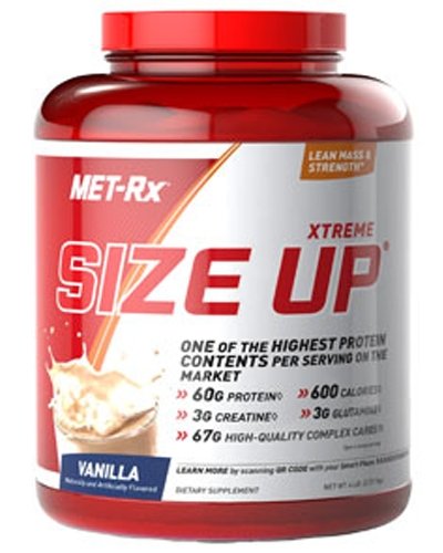 Xtreme Size Up, 2270 g, MET-RX. Gainer. Mass Gain Energy & Endurance recovery 
