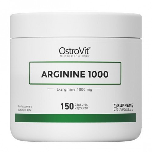 Амінокислота OstroVit Arginine 1000 150 caps,  мл, OstroVit. Аминокислоты. 