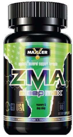 ZMA Sleep Max, 90 шт, Maxler. ZMA (Цинк, Магний и B6),ZMA. Поддержание здоровья Повышение тестостерона 