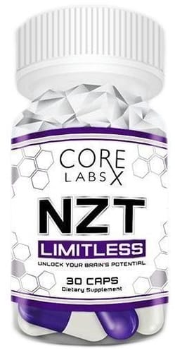 NZT LIMITLESS, 30 pcs, Core Labs. Nootropic. 