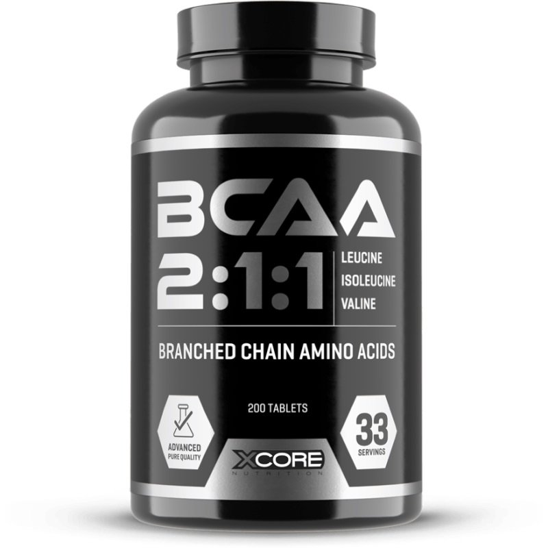 Prozis BCAA Prozis BCAA 2:1:1 Vegan, 200 таблеток - X-core , , 
