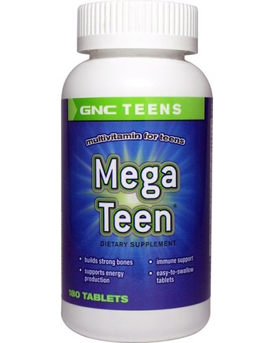 Mega Teen, 180 pcs, GNC. Vitamin Mineral Complex. General Health Immunity enhancement 