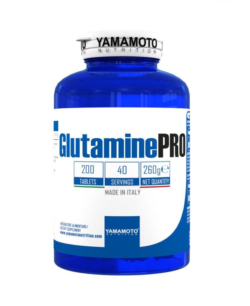 Глютамин Yamamoto nutrition Glutamine PRO (200 капс) ямамото нутришн,  ml, Yamamoto Nutrition. Glutamine. Mass Gain recovery Anti-catabolic properties 