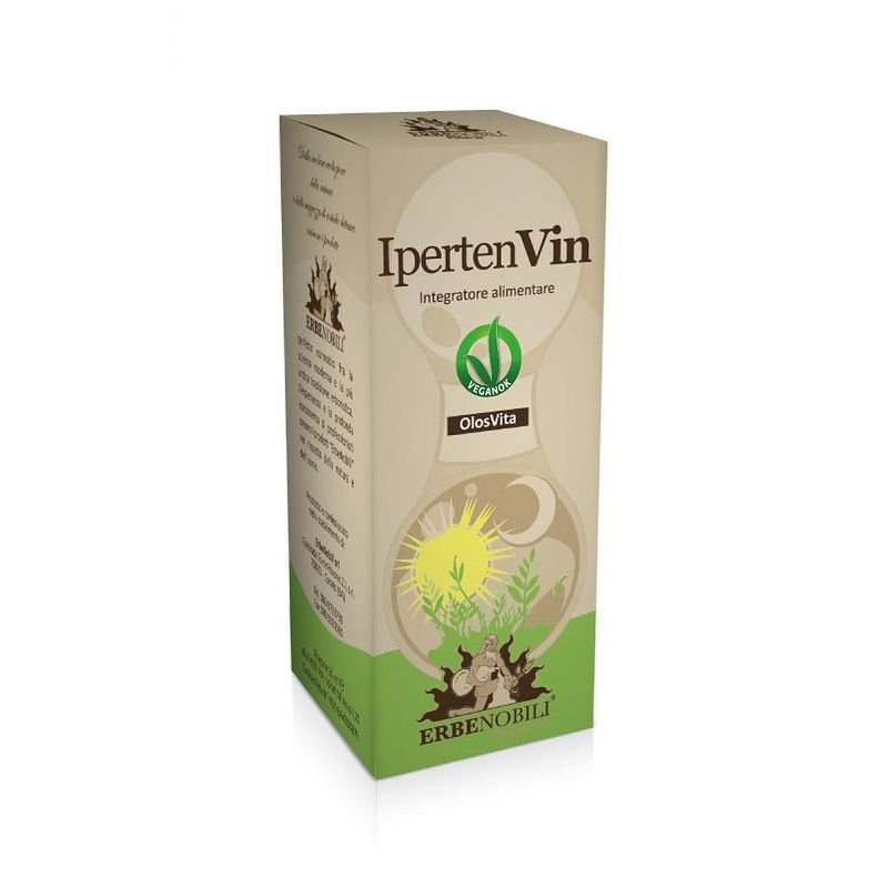 Натуральная добавка Erbenobili IpertenVin, 50 мл,  ml, . Natural Products. General Health 