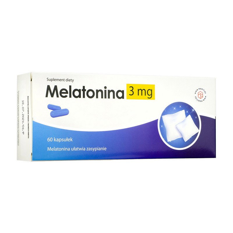 Мелатонин Activlab  Melatonina 3 mg (60 капс) активлаб,  ml, ActivLab. Melatoninum. Improving sleep recovery Immunity enhancement General Health 