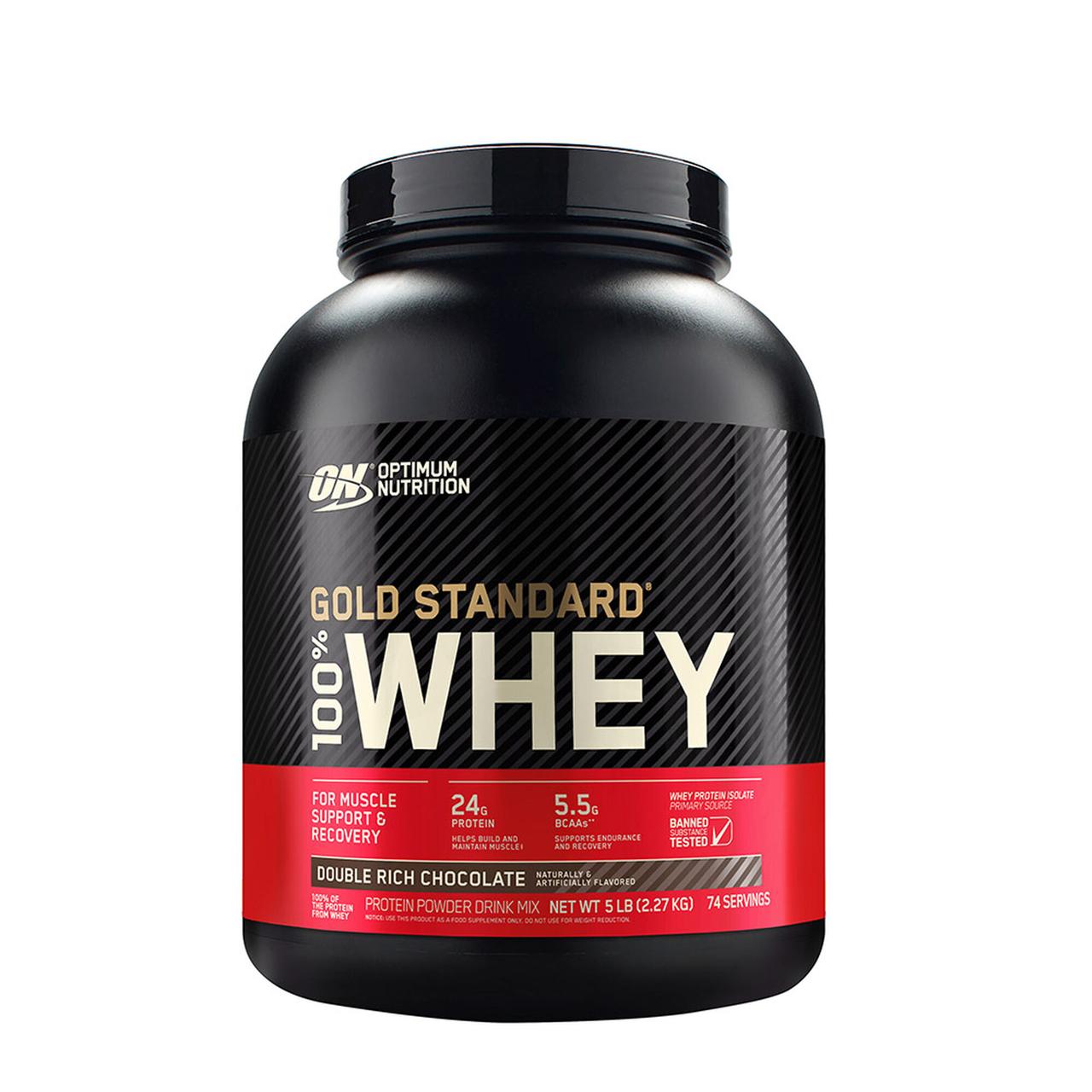 Сывороточный протеин изолят Optimum Nutrition 100% Whey Gold Standard (2.3 кг) оптимум вей голд стандарт double rich chocolate,  мл, Optimum Nutrition. Сывороточный изолят