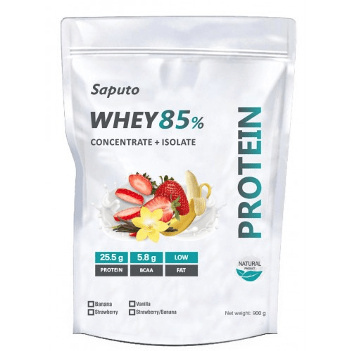 Протеїн Saputo Whey Concentrate + Isolate 85 %,  мл, Saputo. Протеин. Набор массы Восстановление Антикатаболические свойства 