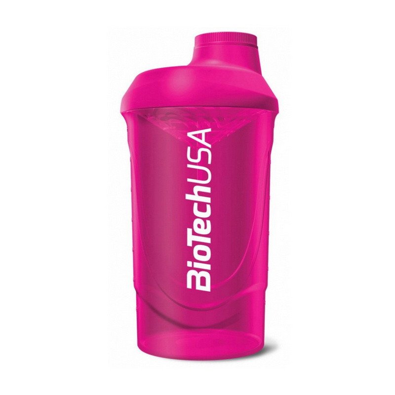 Шейкер спортивный Wave BioTech USA (600 мл) розовый,  ml, BioTech. Shaker. 