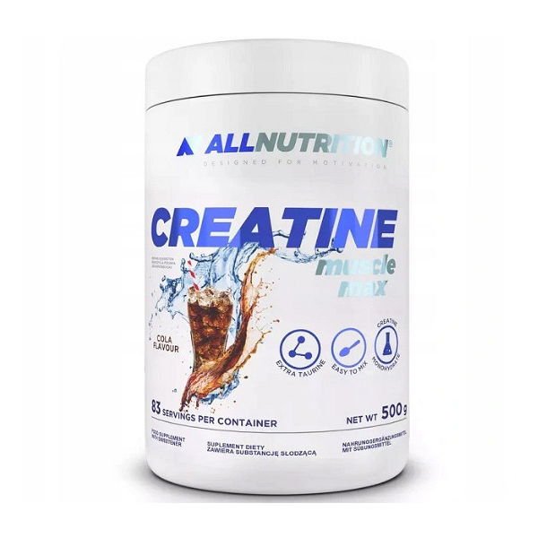 Креатин AllNutrition Creatine Muscle Max, 500 грамм Кола,  ml, AllNutrition. Сreatine. Mass Gain Energy & Endurance Strength enhancement 