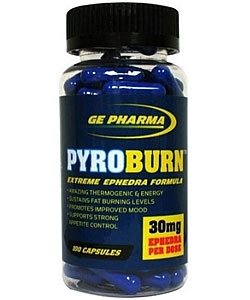PyroBurn, 100 piezas, Ge Pharma. Termogénicos. Weight Loss Fat burning 