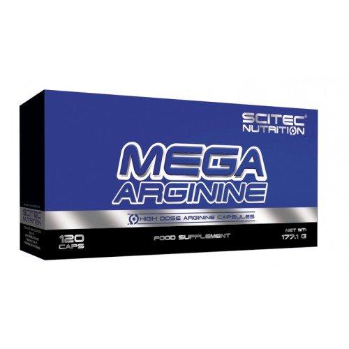 Аминокислота Scitec Mega Arginine, 120 капсул,  мл, Scitec Nutrition. Аминокислоты. 