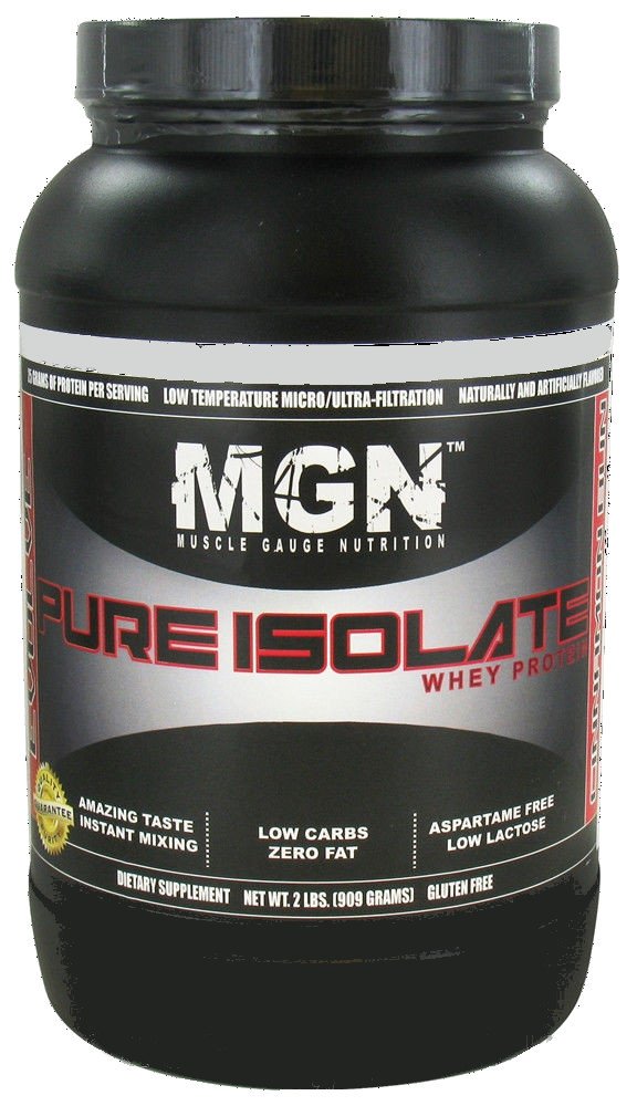 Pure Isolate Whey Protein, 900 g, MGN. Suero aislado. Lean muscle mass Weight Loss recuperación Anti-catabolic properties 