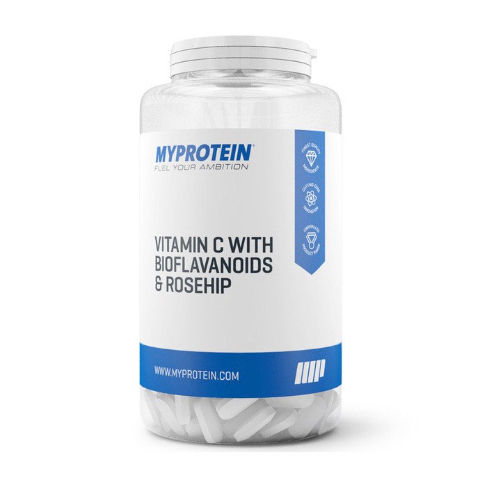MyProtein Витамин C MyProtein Vitamin C with bioflavonoids & rosehip (180 таб) майпротеин, , 180 