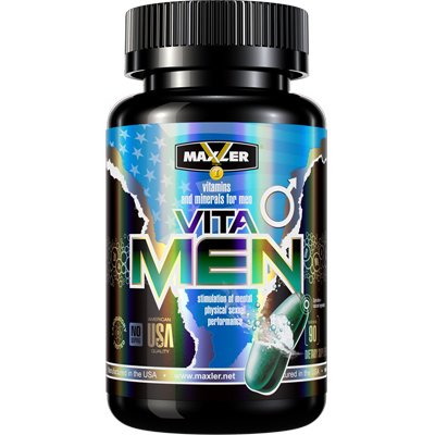 Vita Men, 90 pcs, Maxler. Vitamin Mineral Complex. General Health Immunity enhancement 